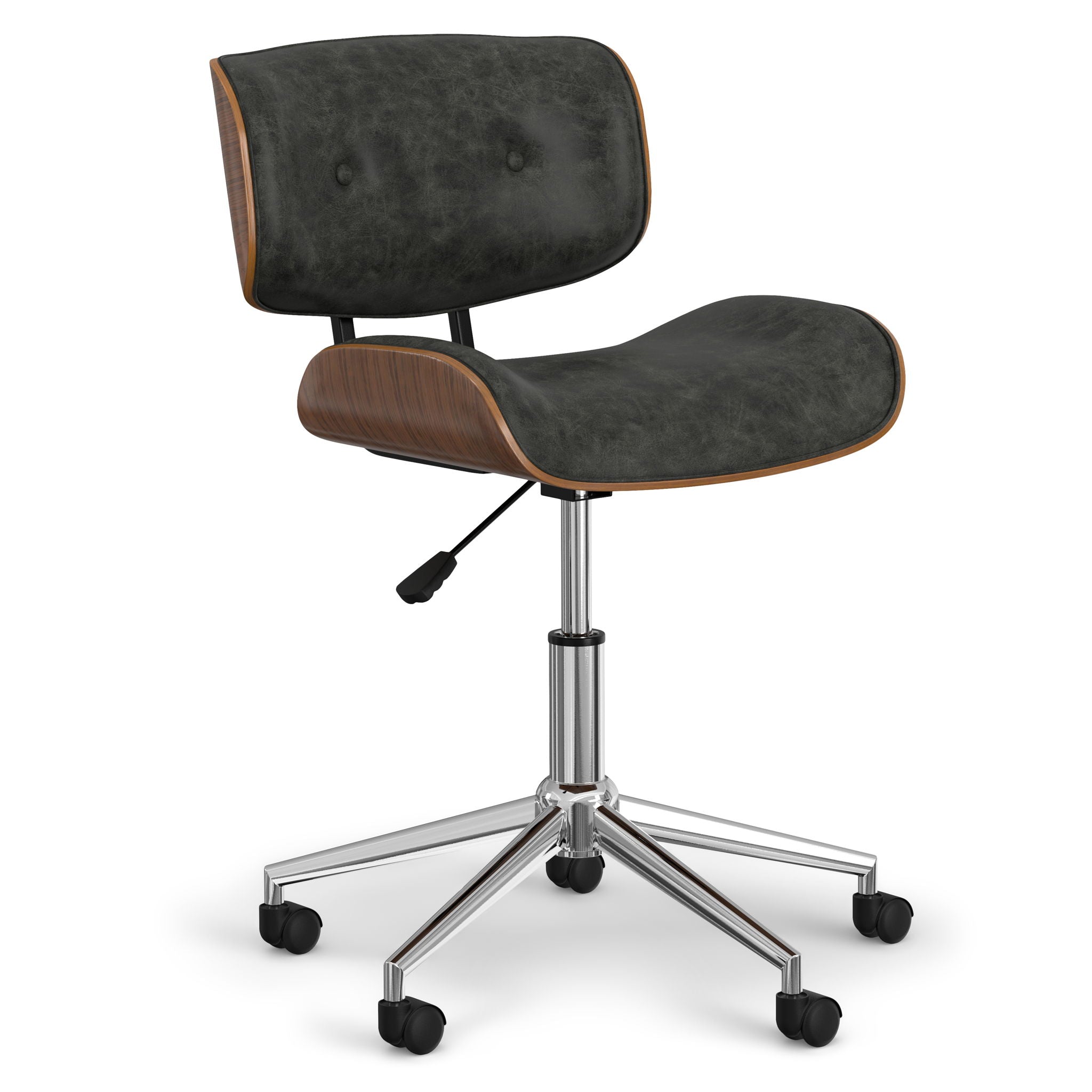 Dax - Bentwood Adjustable Office Chair - Best Buy Furniture