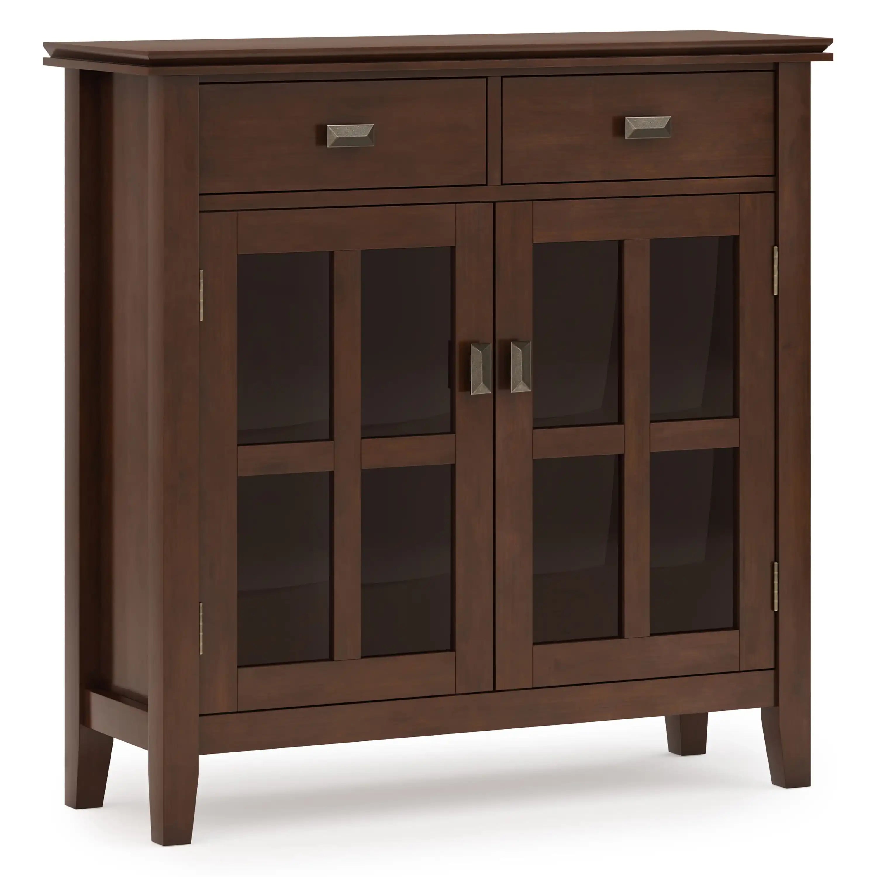 Artisan - Entryway Storage Cabinet - Russet Brown - Best Buy Furniture