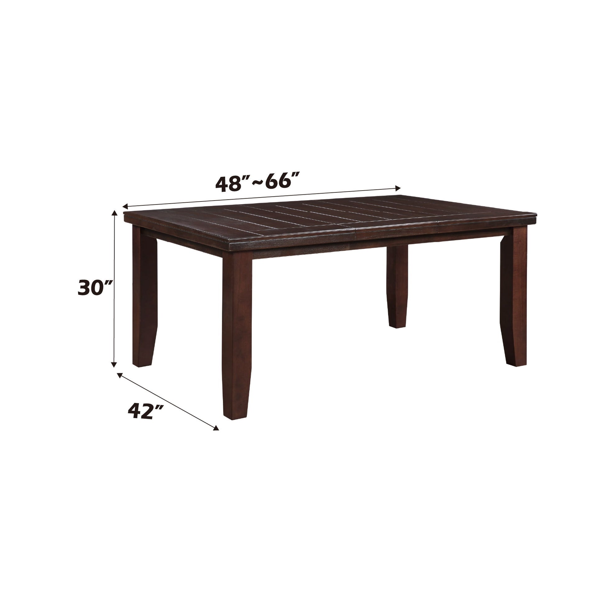 Urbana - Dining Table - Cherry - Best Buy Furniture
