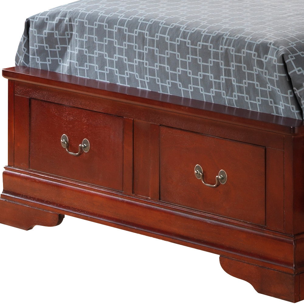 Louis Phillipe - Storage Bed - Best Buy Furniture