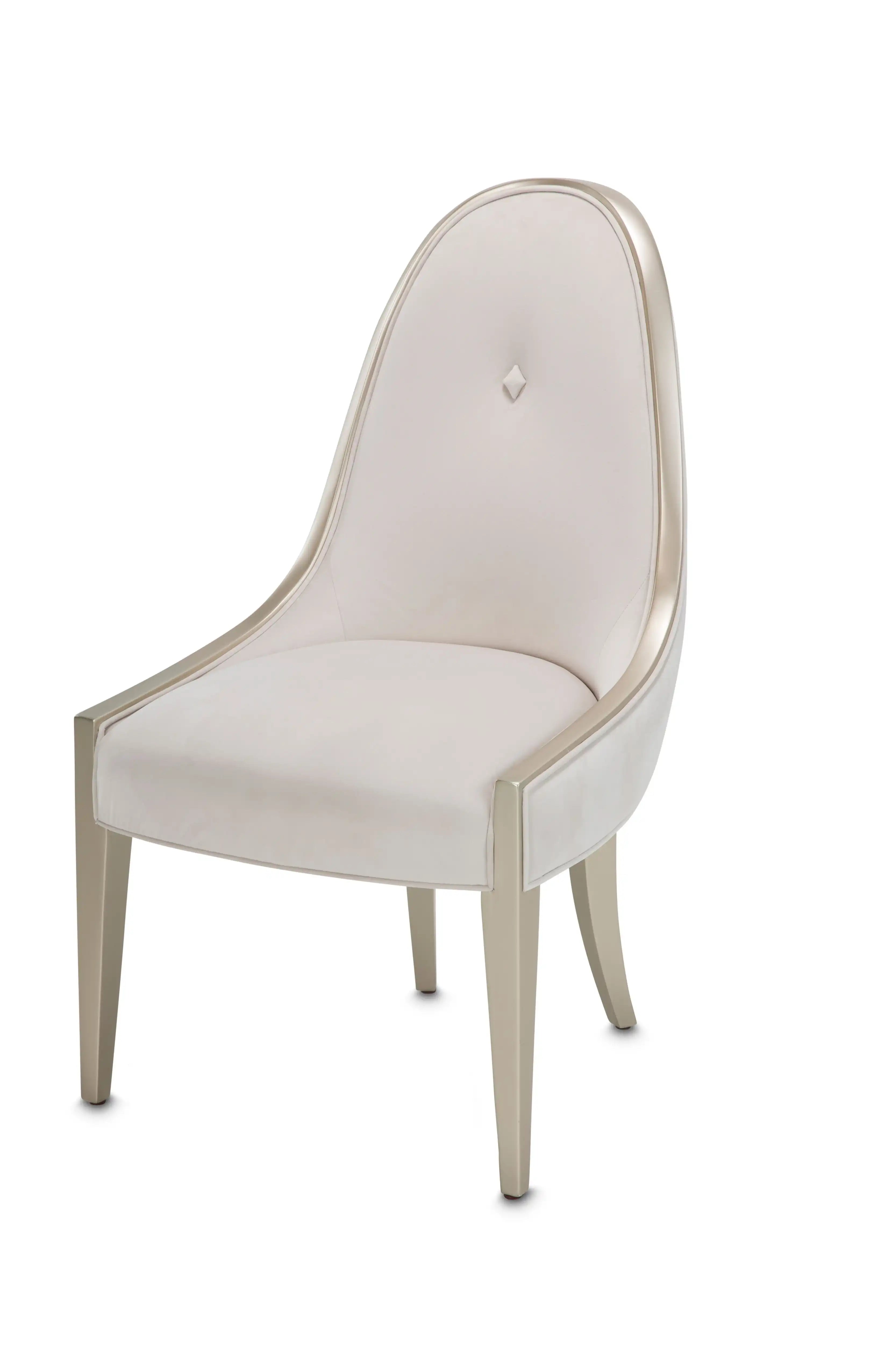 London Place - Side Chair - Creamy Pearl - Best Buy Furniture