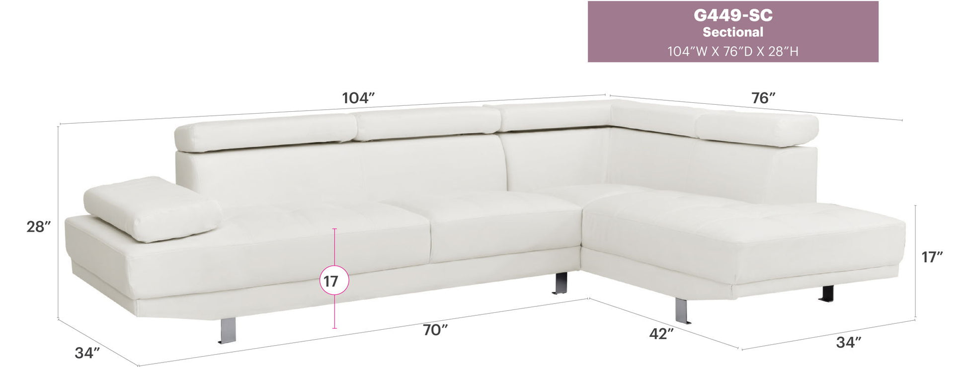 Riveredge - Comfort Sectional - Best Buy Furniture