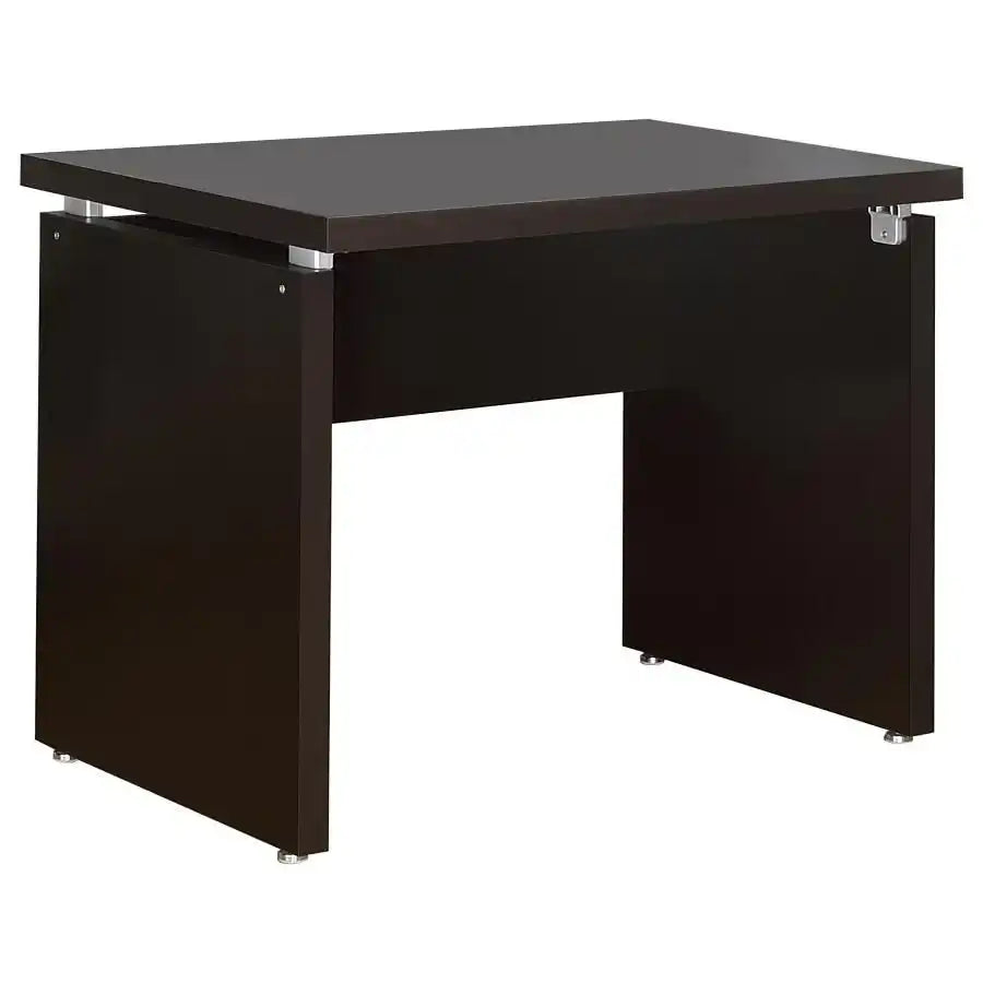 Skylar - Engineered Wood Writing Desk - Cappuccino - Best Buy Furniture