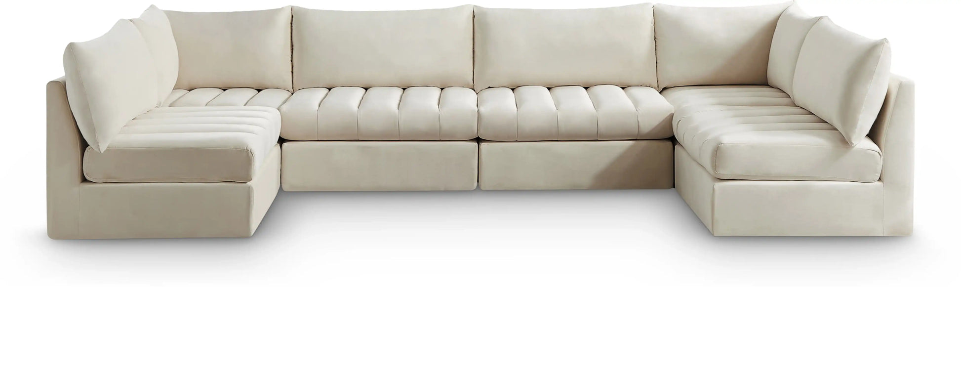 Jacob - Modular U-Shaped Sectional 6 Piece - Best Buy Furniture