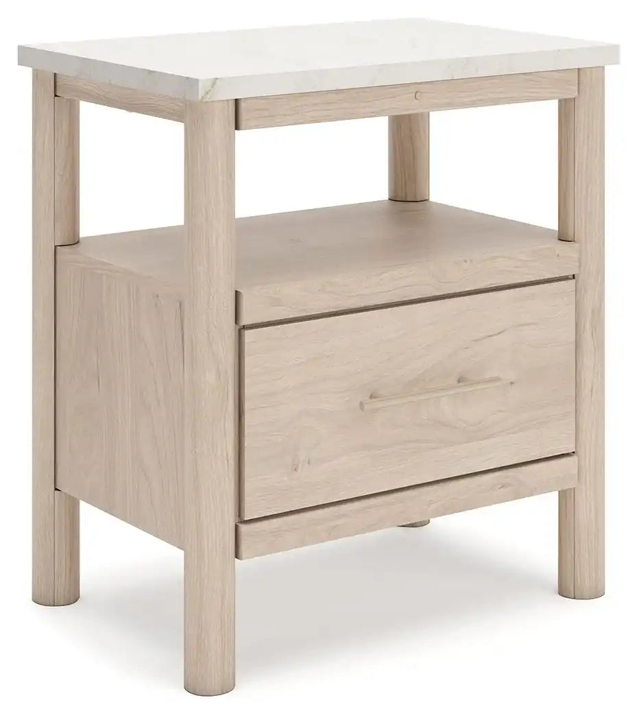 Cadmori - One Drawer Night Stand - Best Buy Furniture