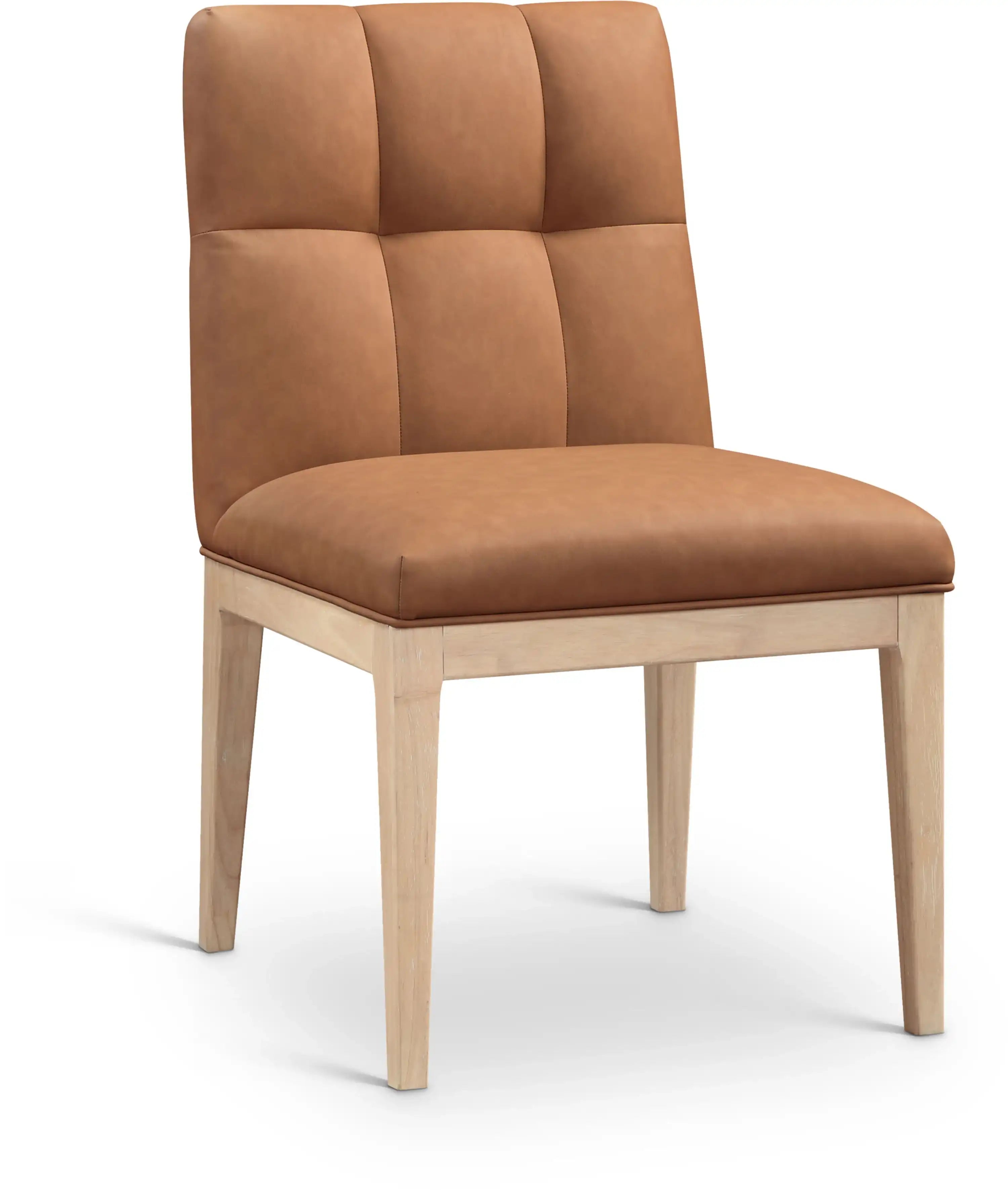 Adrian - Dining Side Chair (Set of 2) - Light Brown Legs - Best Buy Furniture