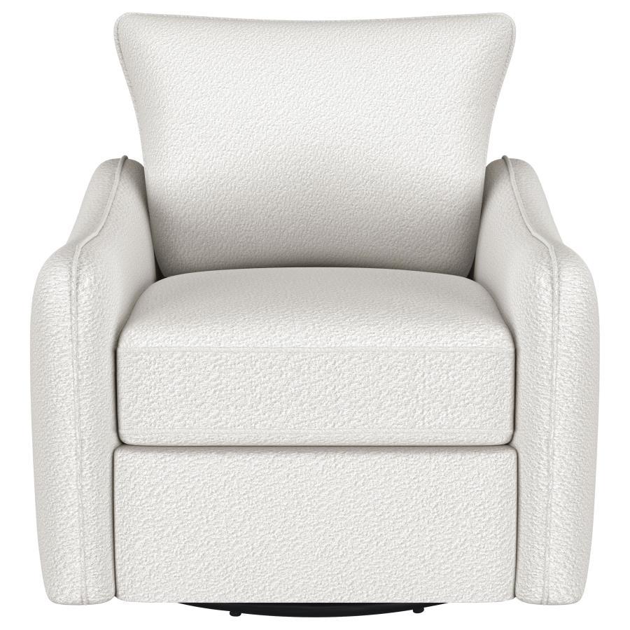 Madia - Upholstered Sloped Arm Swivel Glider Chair - Best Buy Furniture