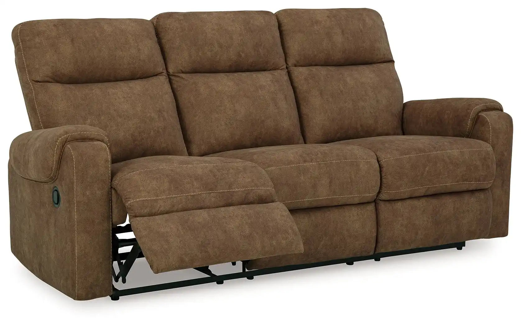 Edenwold - Reclining Sofa - Brindle - Best Buy Furniture