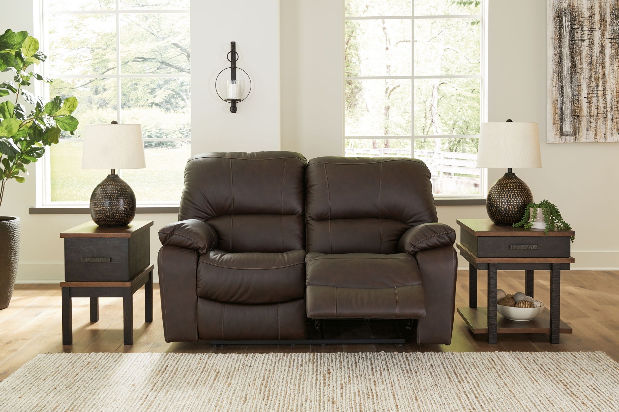 Leesworth - Reclining Living Room Set - Best Buy Furniture