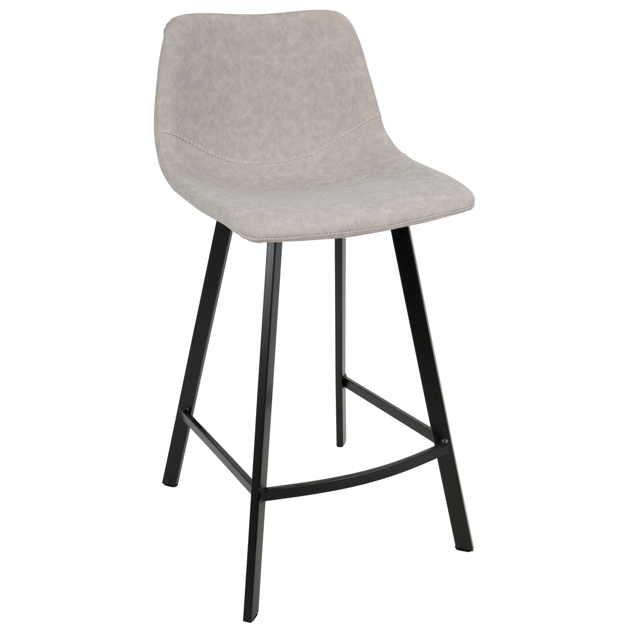 Outlaw - Industrial Counter Stool (Set of 2) - Best Buy Furniture