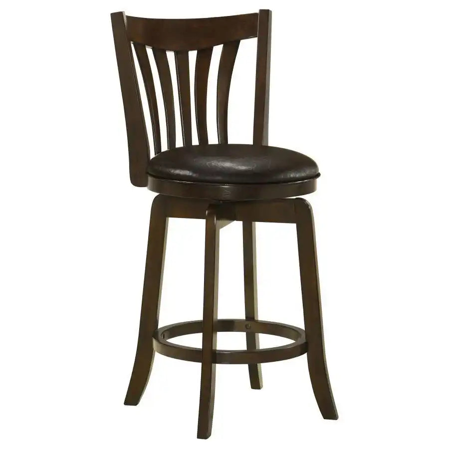 Lambert - Wood Height Swivel Bar Chair - Best Buy Furniture