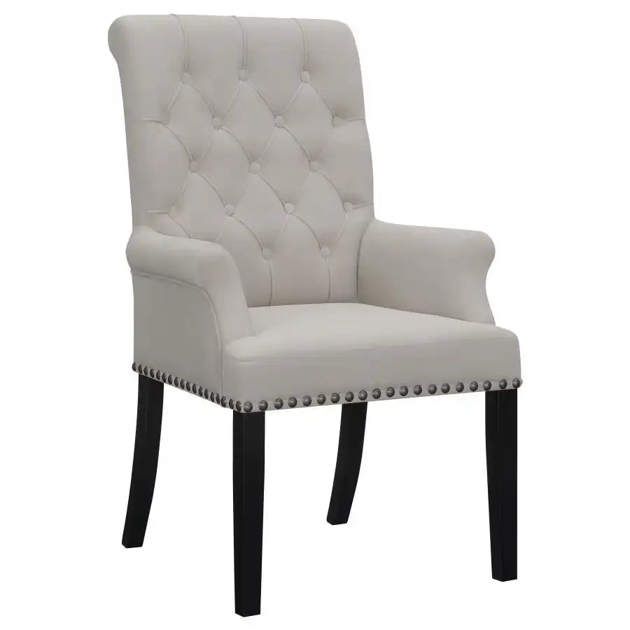 Alana - Upholstered Dining Arm Chair - Best Buy Furniture