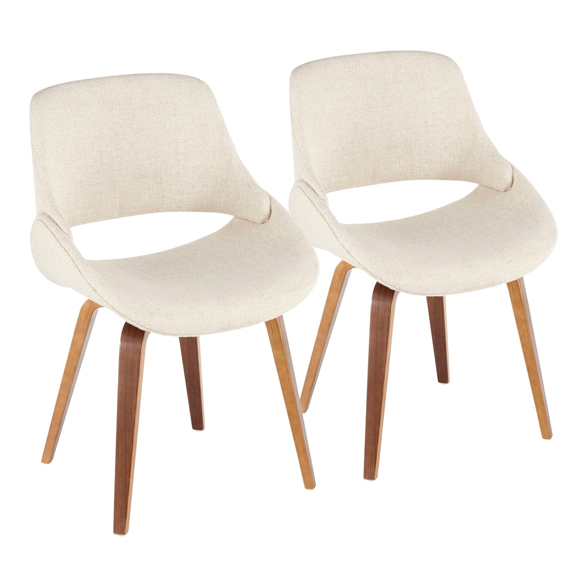 Fabrico - Mid Century Modern Style Dining Chair (Set of 2) - Best Buy Furniture