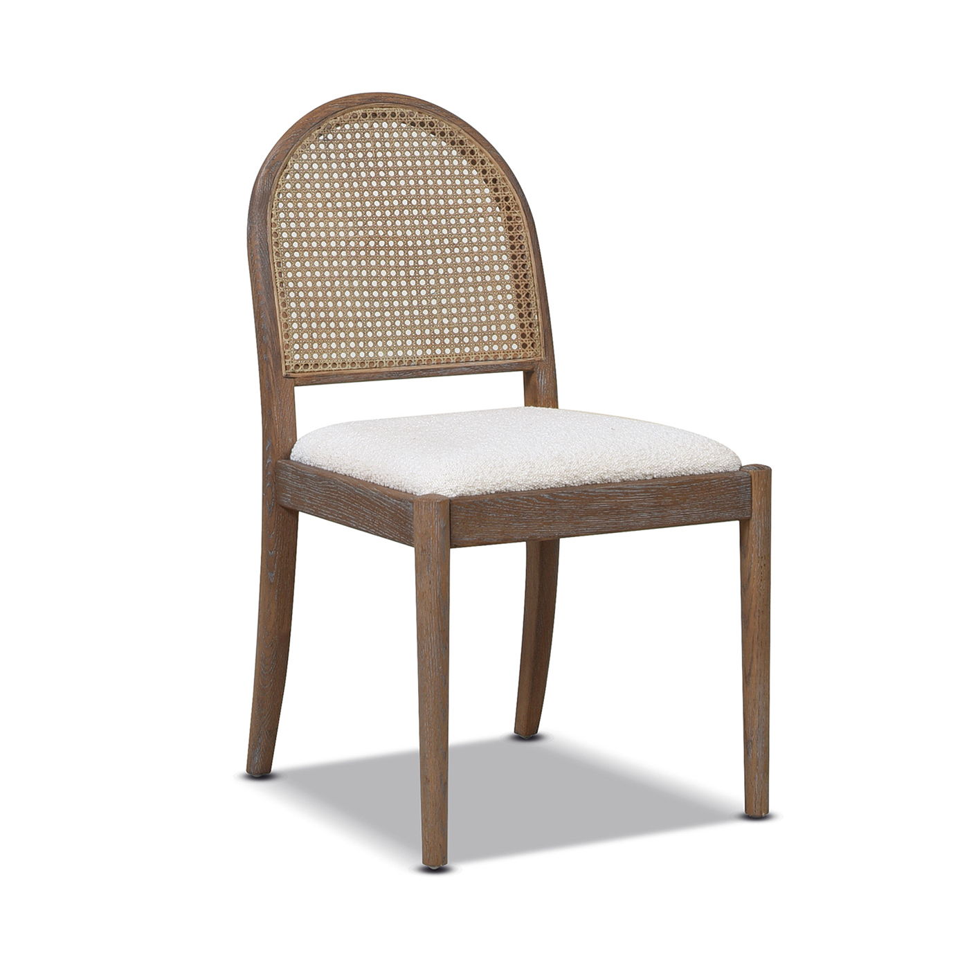 Panama - Curved Cane Side Dining Chair (Set of 2) - Best Buy Furniture