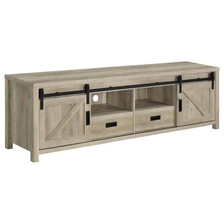 Madra - 2-Door Engineered Wood TV Stand - Best Buy Furniture