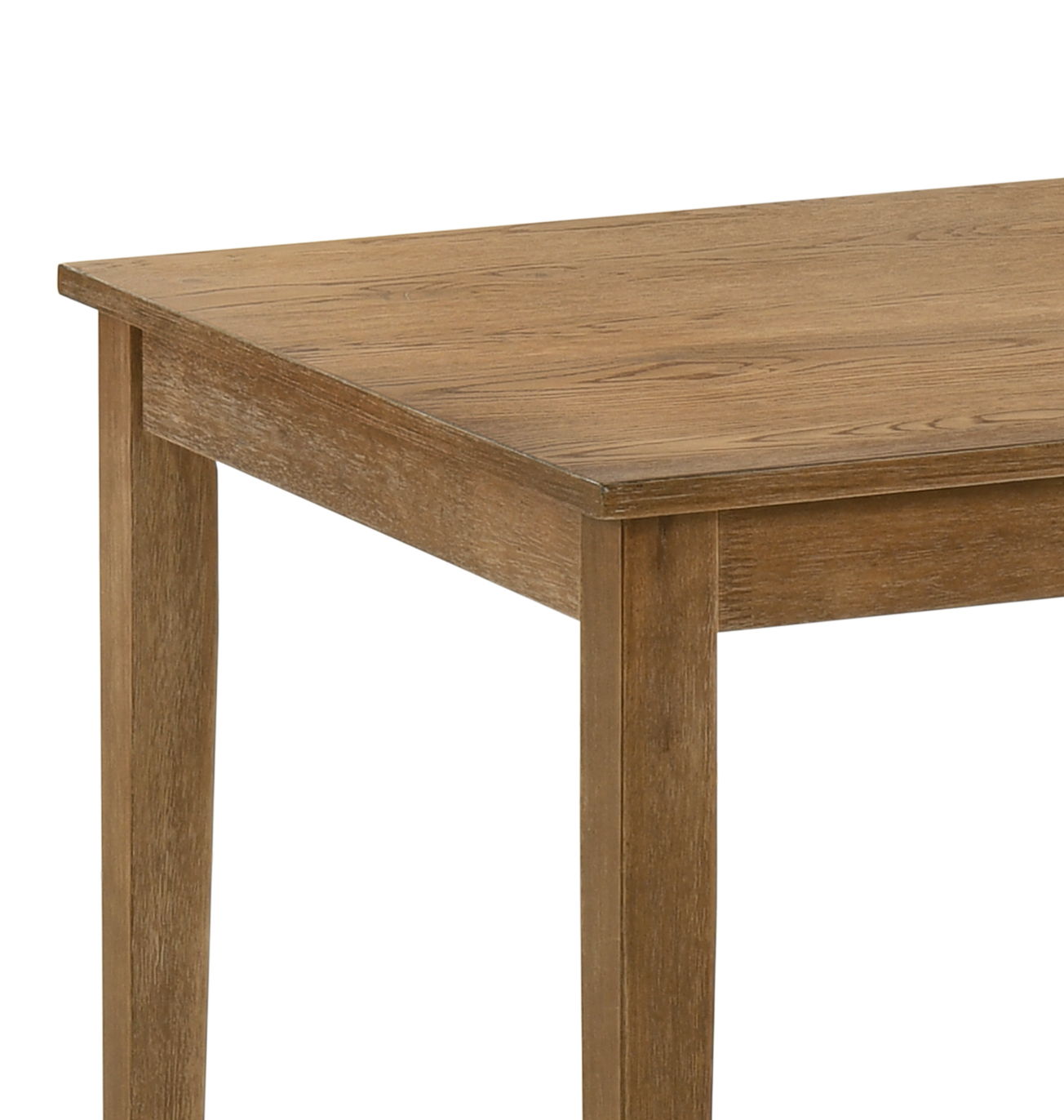 Kayee - 5 Pieces Pack Dining Set - Weathered Oak - Best Buy Furniture