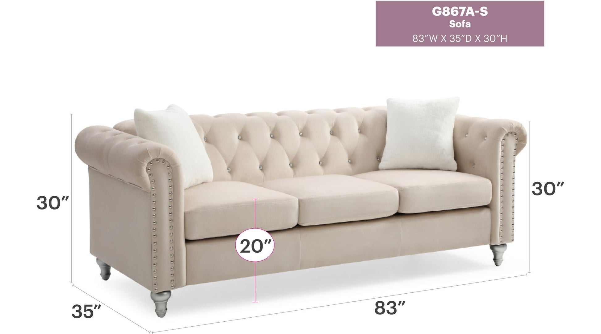 Raisa - Sofa - Best Buy Furniture