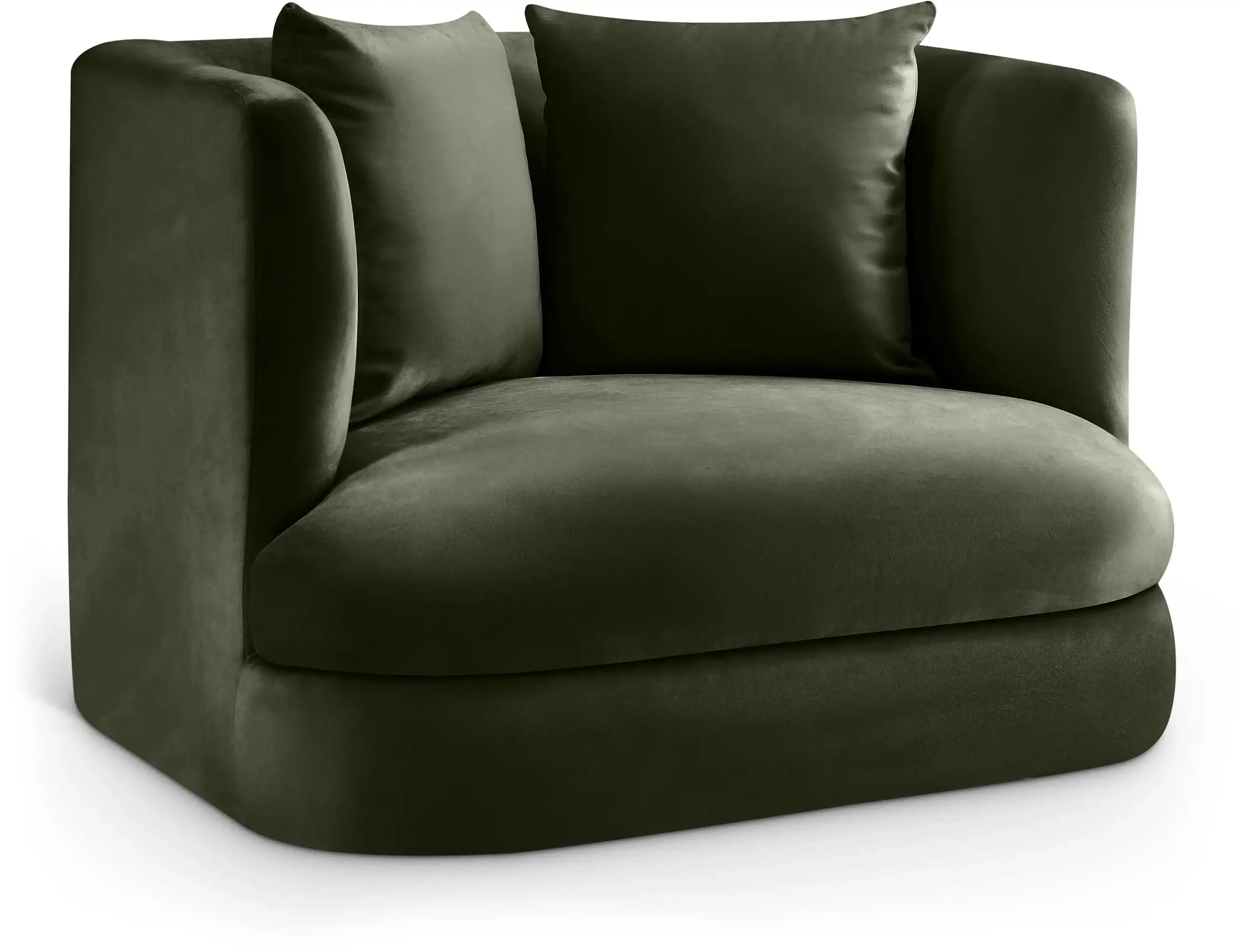 Alder - Velvet Chair - Best Buy Furniture