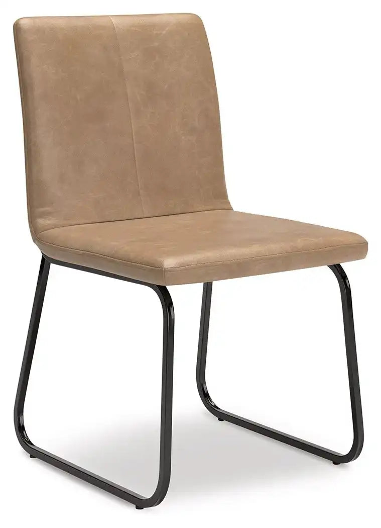 Pharwynn - Dining Upholstered Side Chair (Set of 4) - Toast - Best Buy Furniture