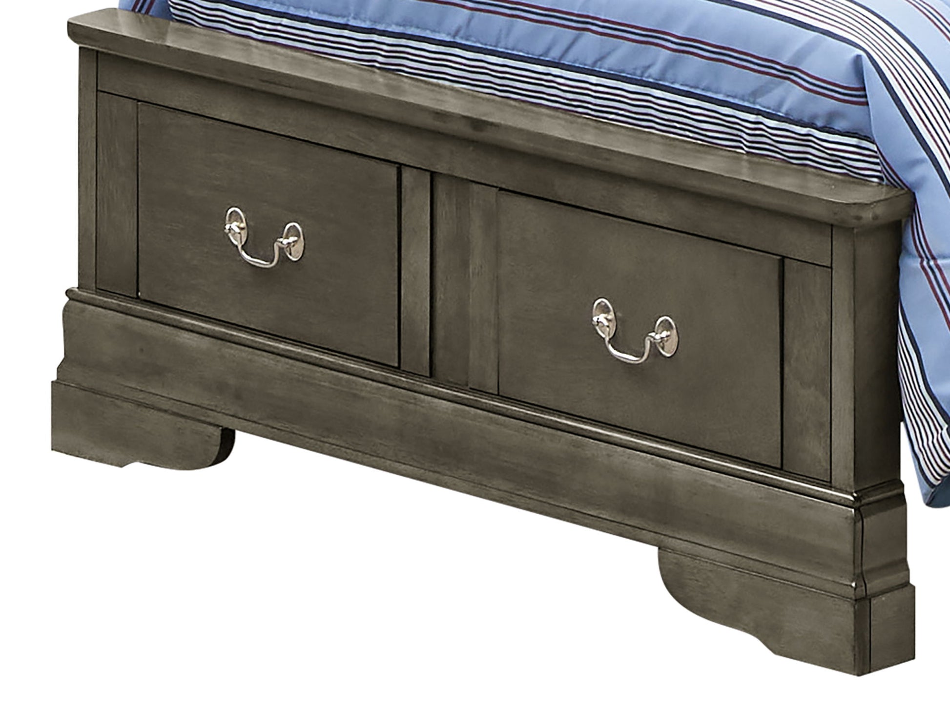 Louis Phillipe - Storage Bed - Best Buy Furniture