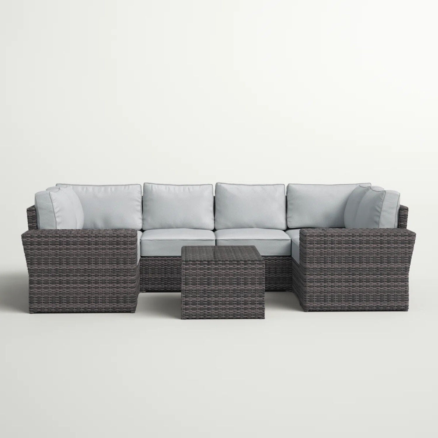 Stylish Wicker Patio Set Table - Best Buy Furniture