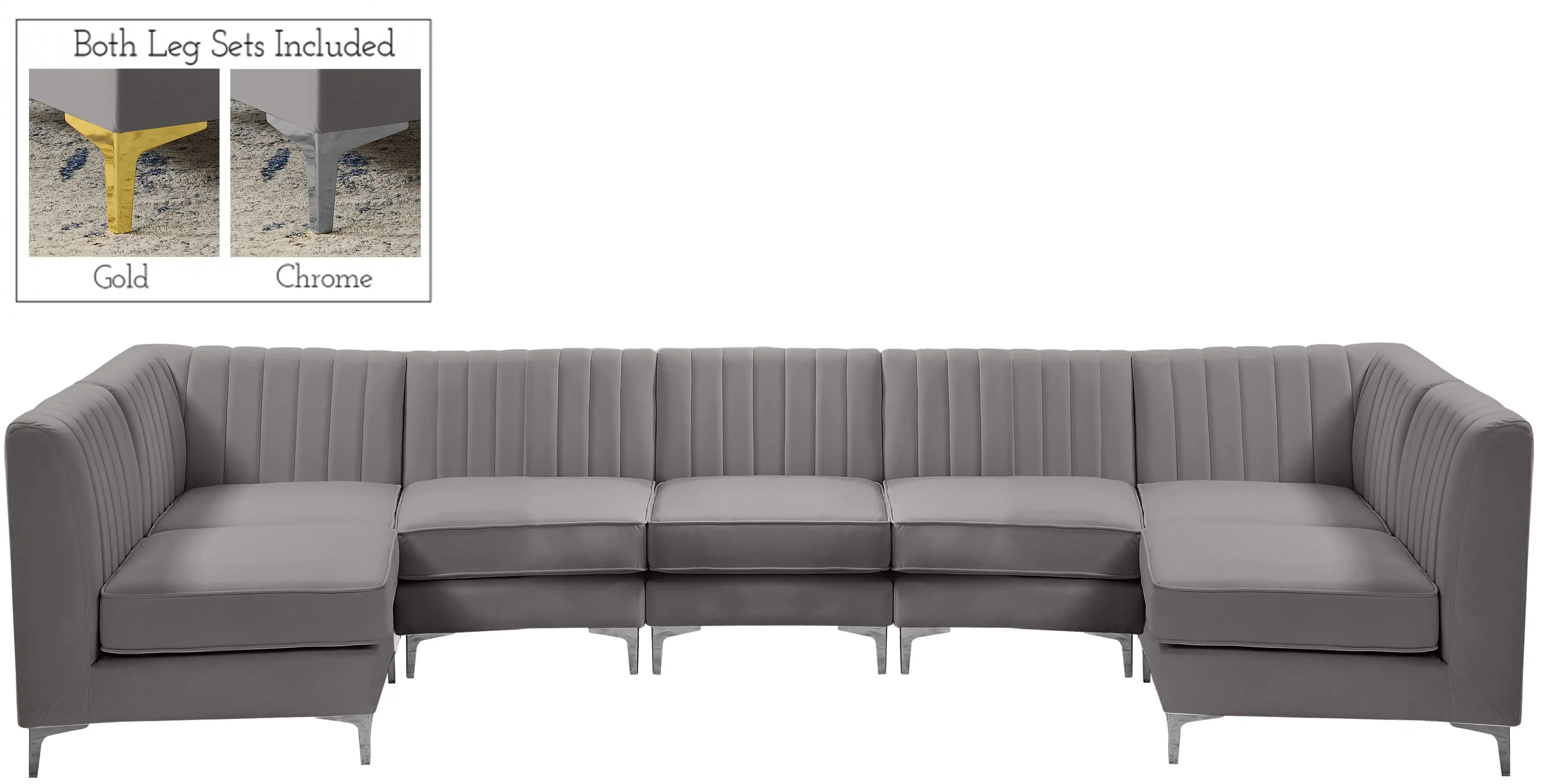 Alina - 7 Piece Modular Sectional - Best Buy Furniture