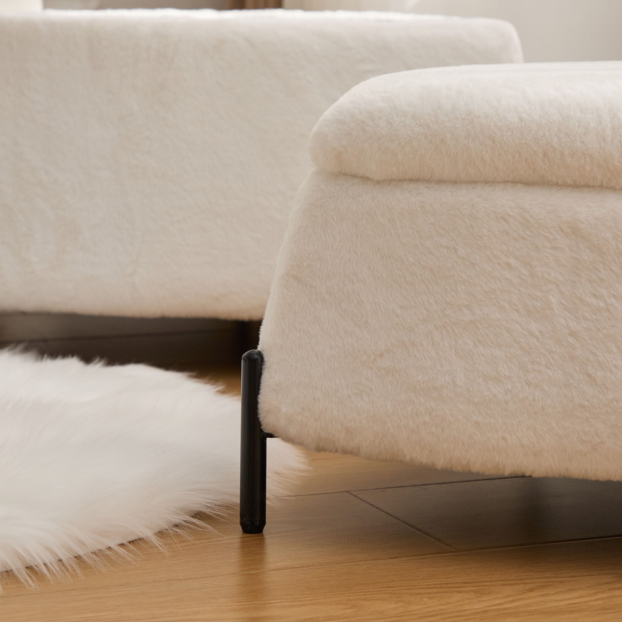 Upholstered Storage Ottoman Set With Reversible Lid - Best Buy Furniture