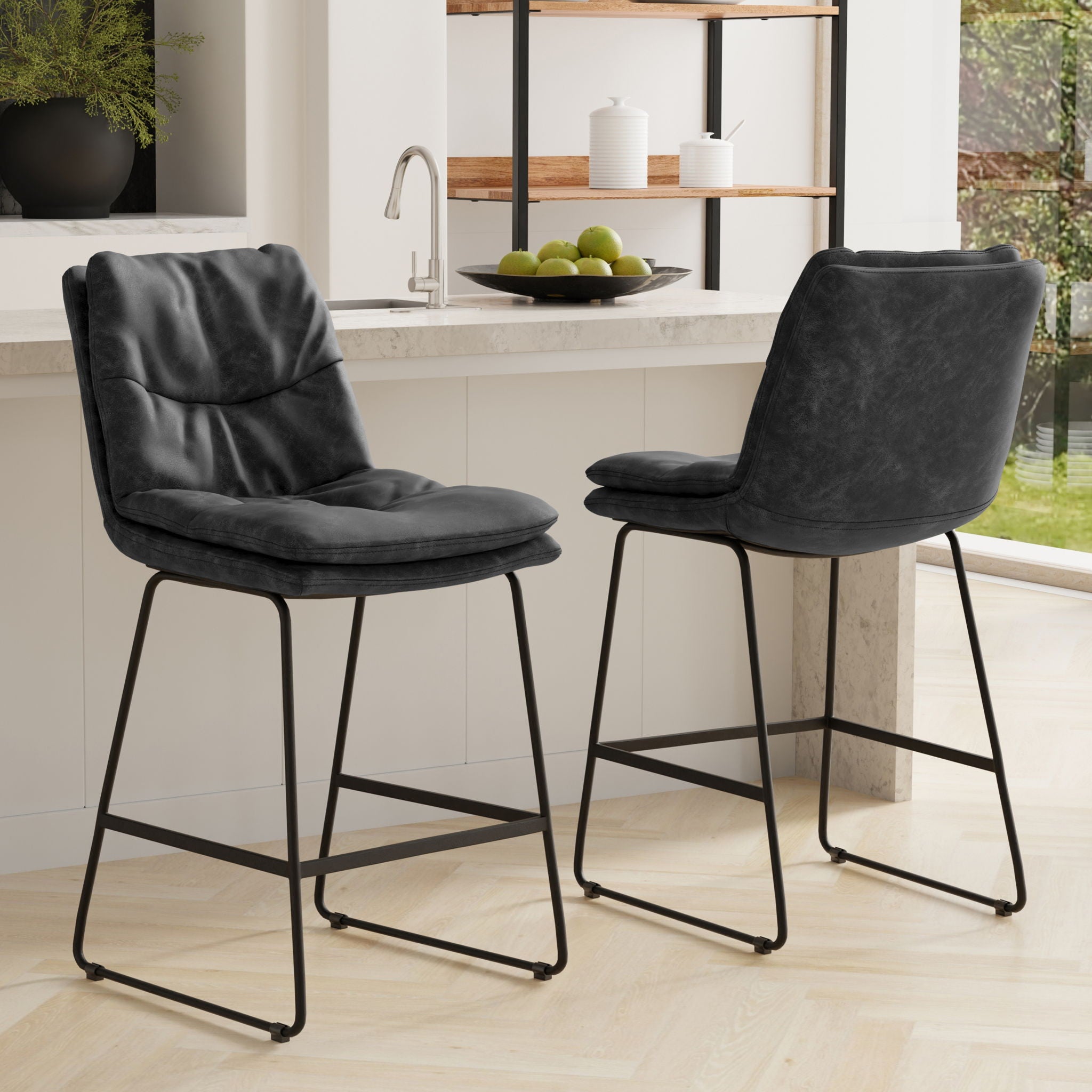 Danika - Counter Height Stool (Set of 2) - Best Buy Furniture