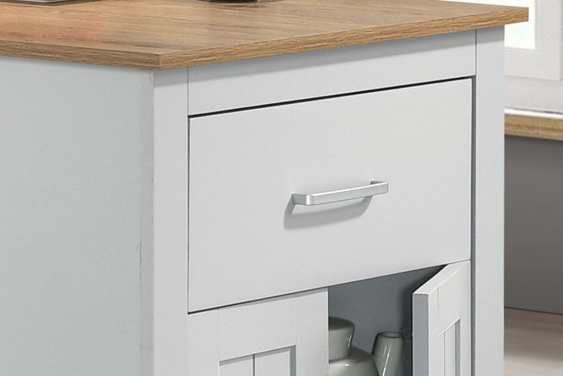 Alonzo - Small Space Counter Height Dining Table With Cabinet And Drawer Storage - Best Buy Furniture