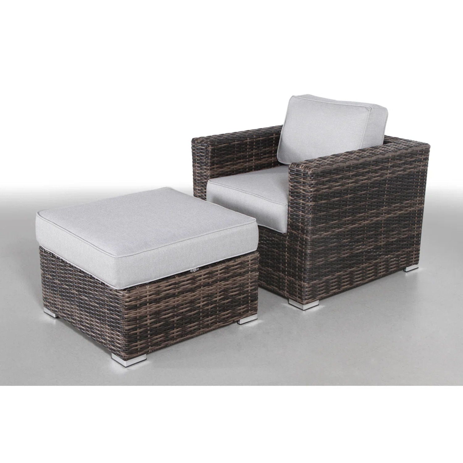 Outdoor Patio Chair Set For Patio With Foam Cushions - Best Buy Furniture