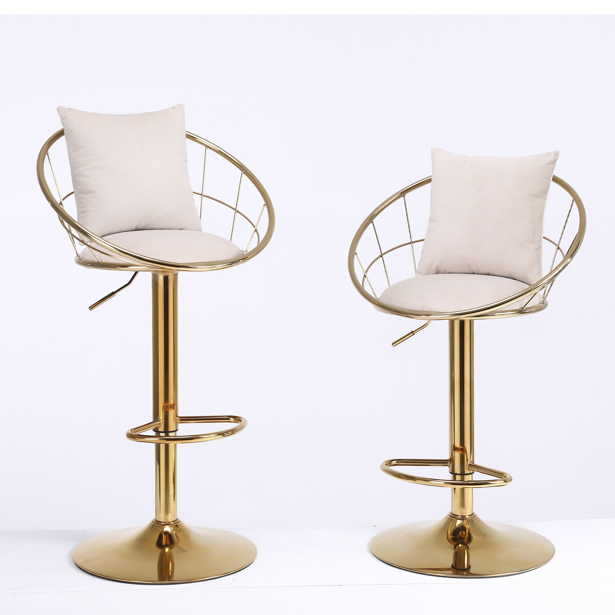 Unique Design Bar Chair, 360 Degree Rotation, Adjustable Height, Suitable For Dining Room And Bar - Best Buy Furniture