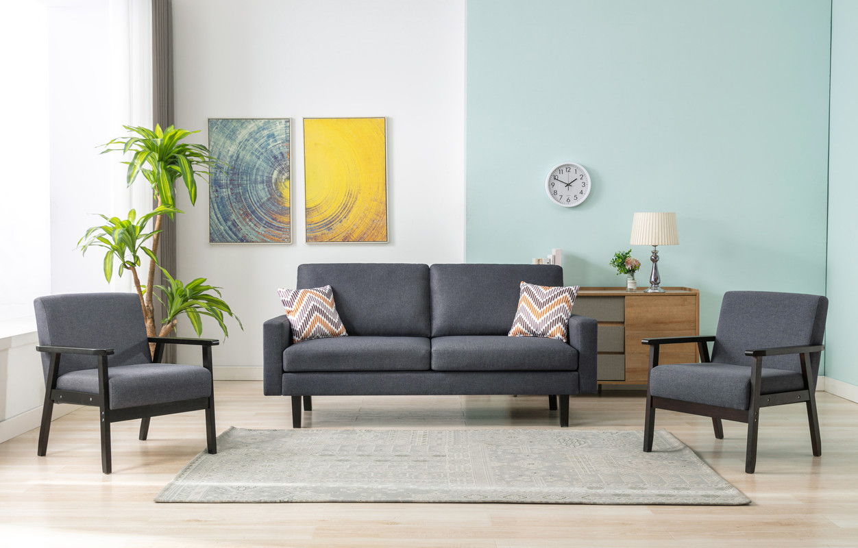 Bahamas - Sofa Set With 2 Throw Pillows - Best Buy Furniture