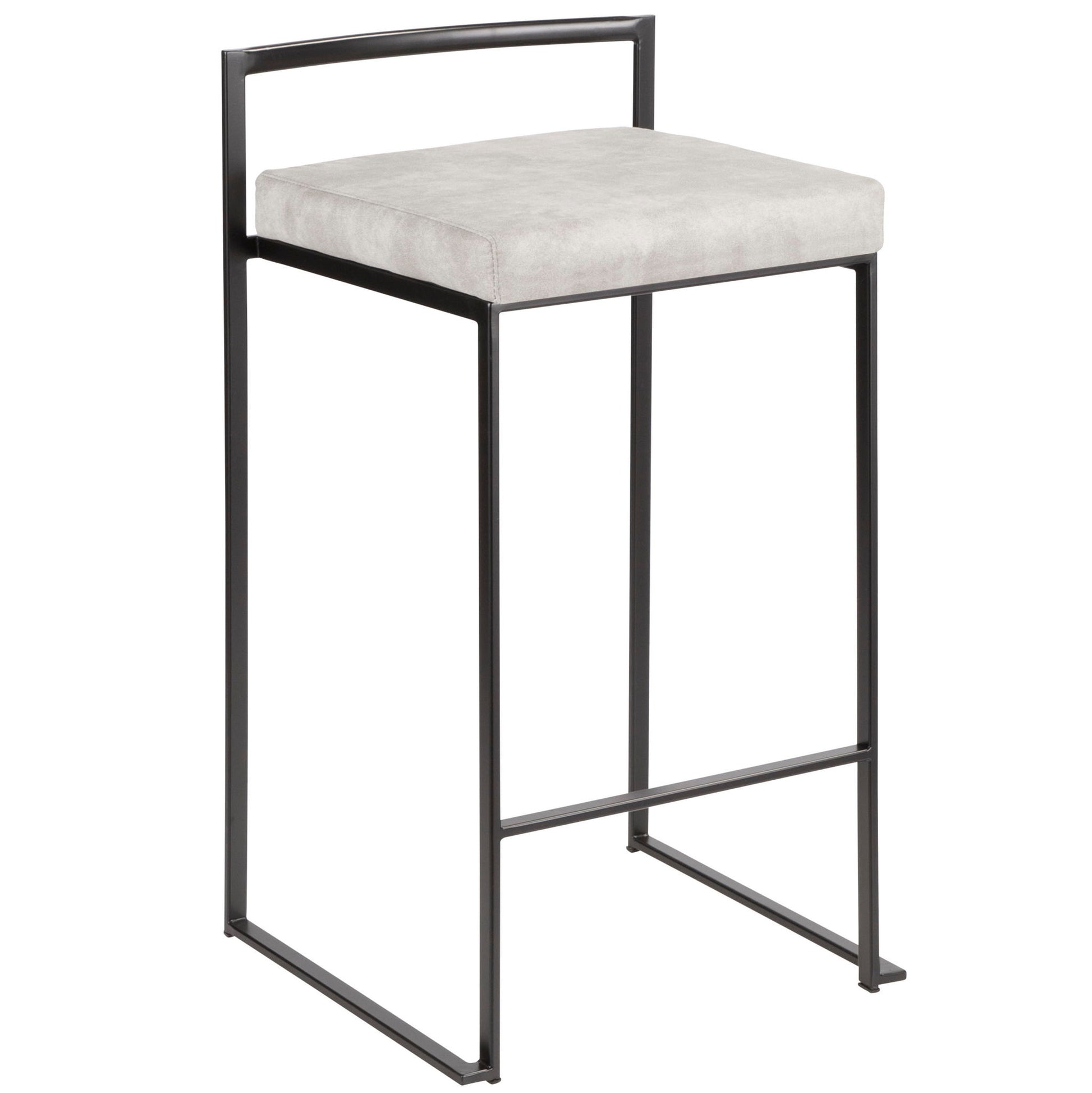 Fuji - Contemporary Style Stackable Counter Stool - Best Buy Furniture
