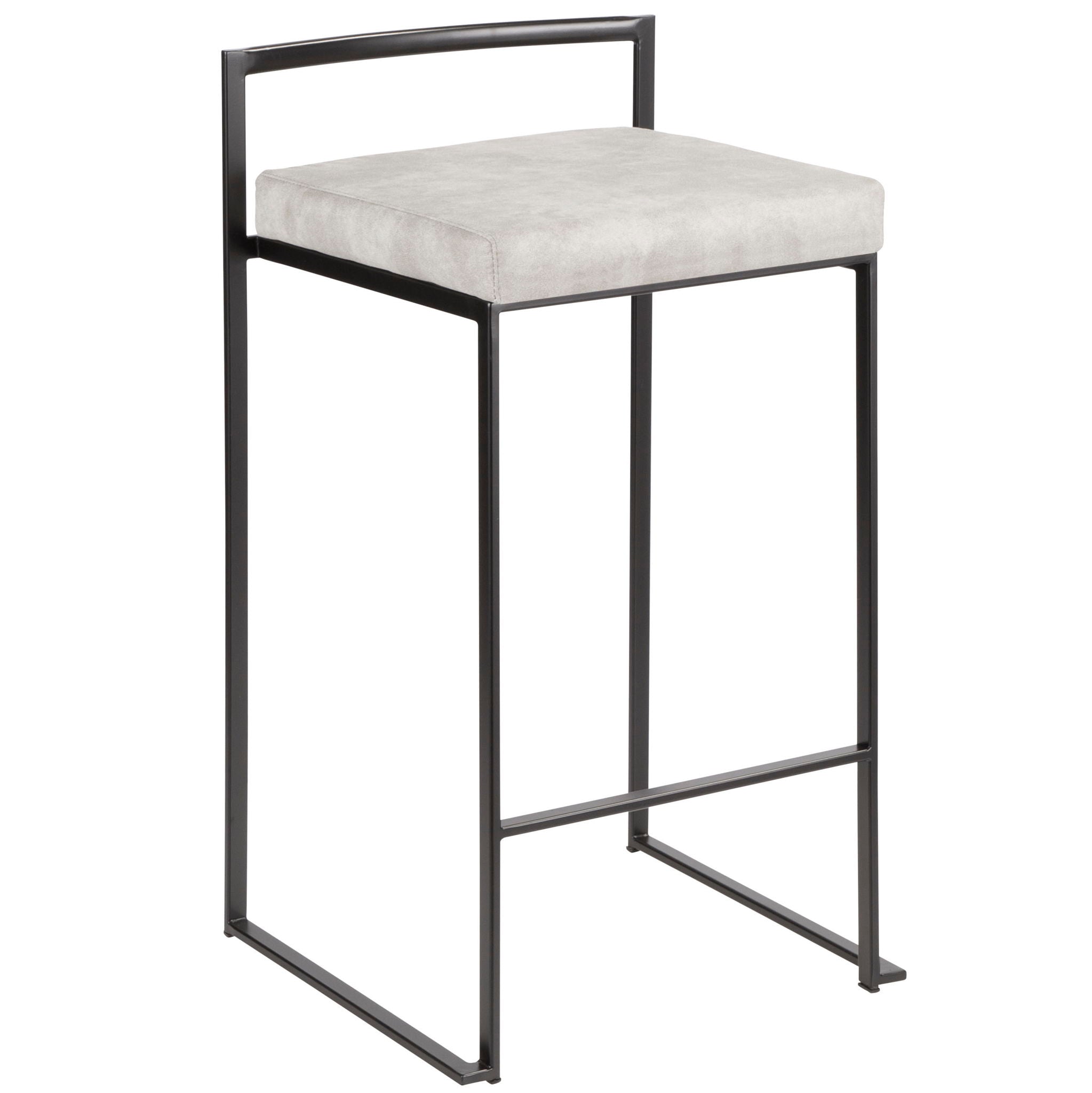 Fuji - Contemporary Style Stackable Counter Stool - Best Buy Furniture