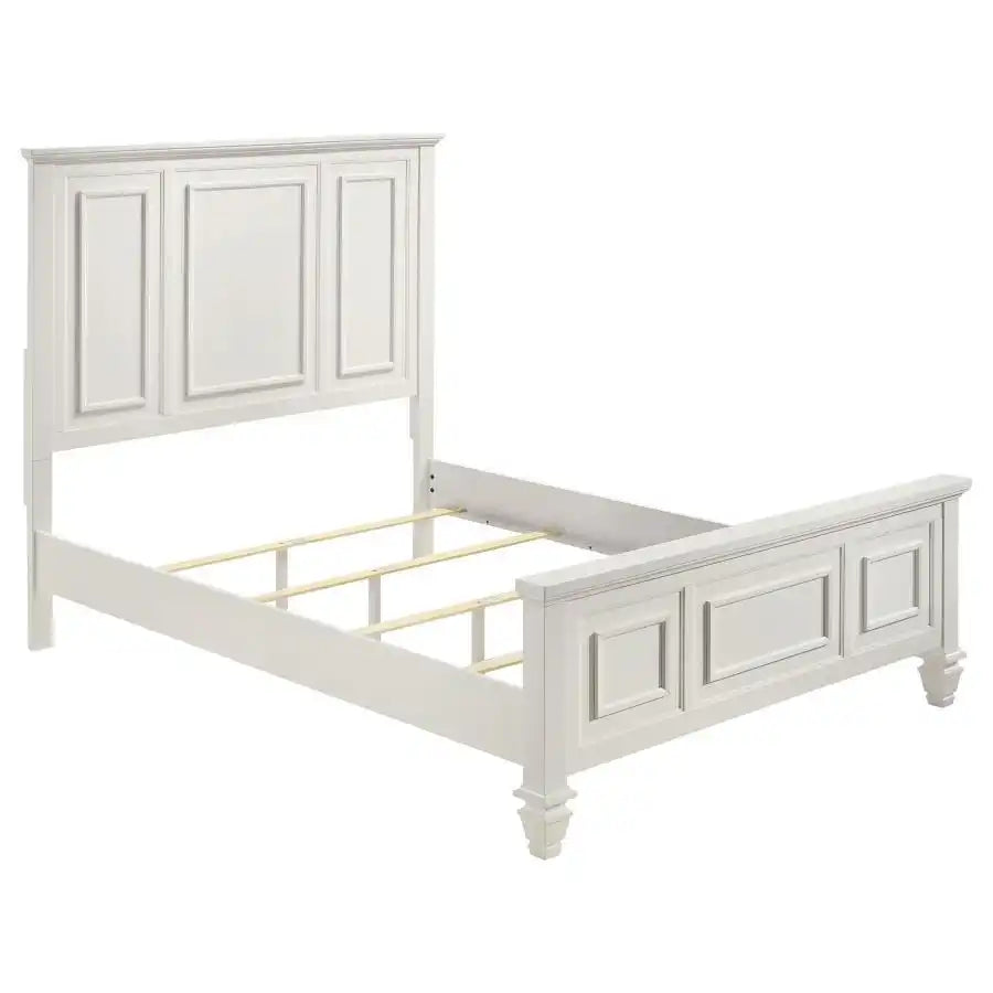 Sandy Beach - Panel Bed with High Headboard - Best Buy Furniture