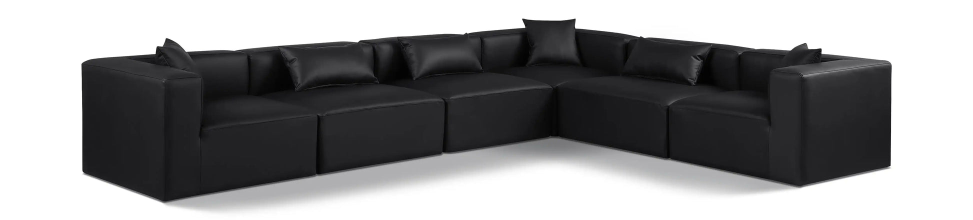 Cube - 6 Piece Modular Corner Sectional - Best Buy Furniture