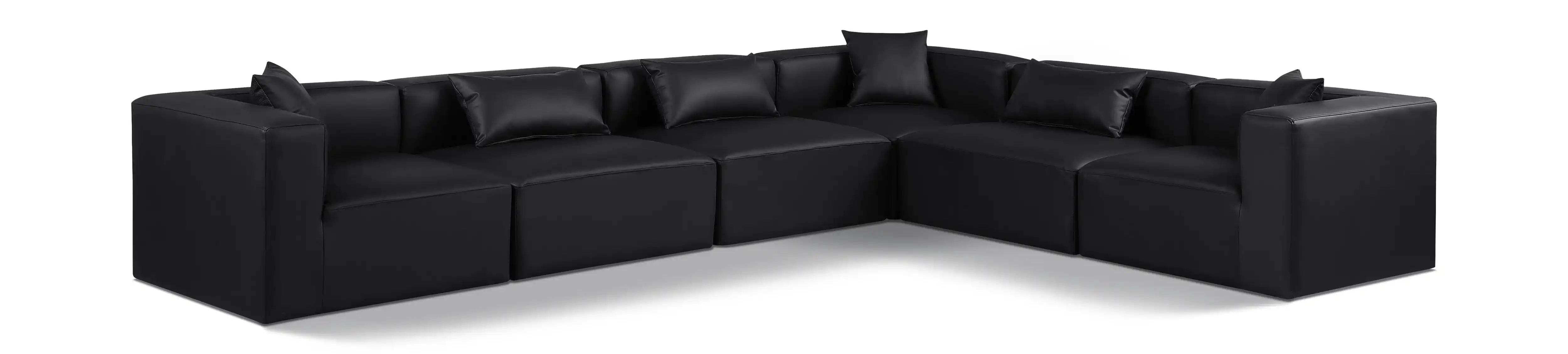 Cube - 6 Piece Modular Corner Sectional - Best Buy Furniture