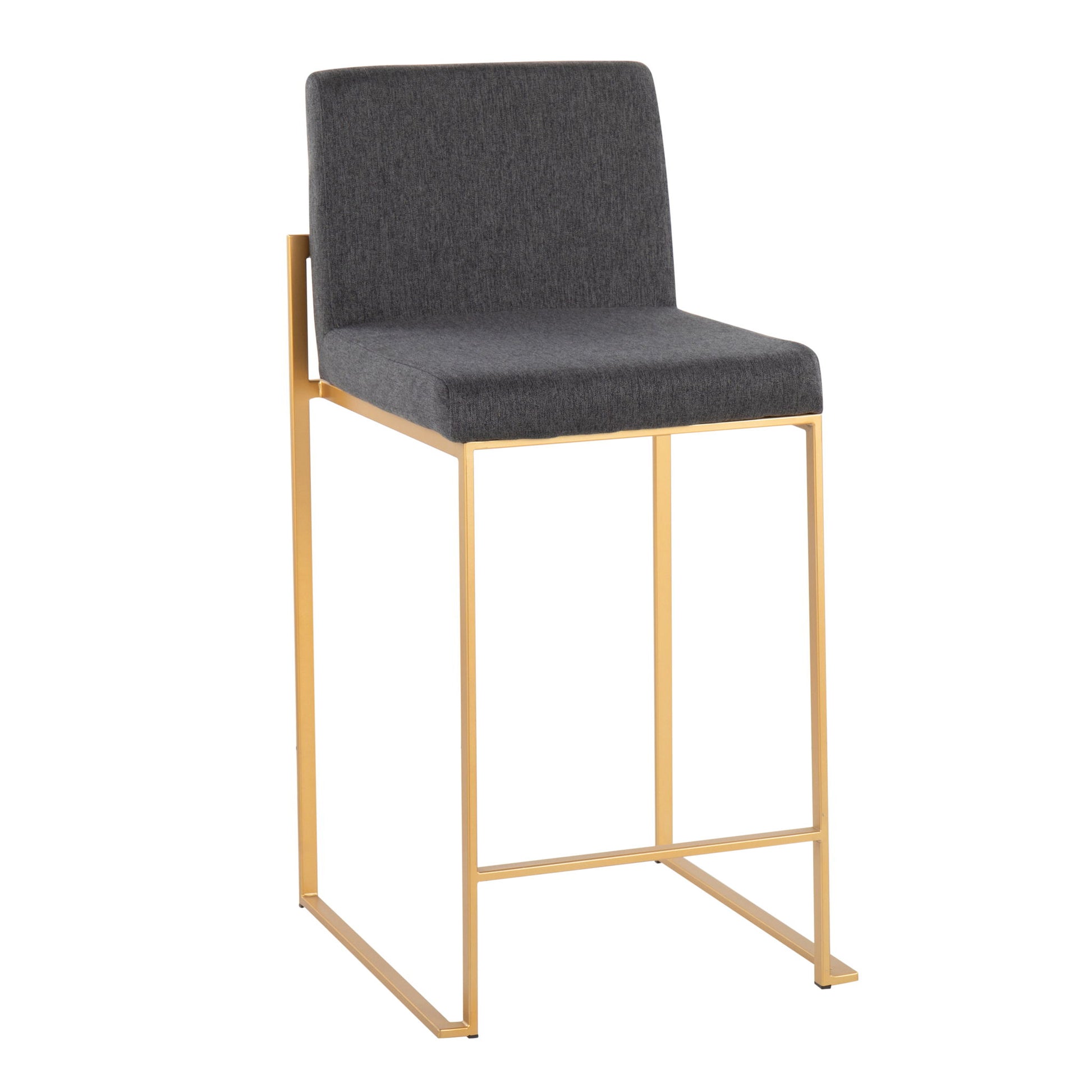 Fuji - Contemporary High Back Stylish Counter Stool - Best Buy Furniture