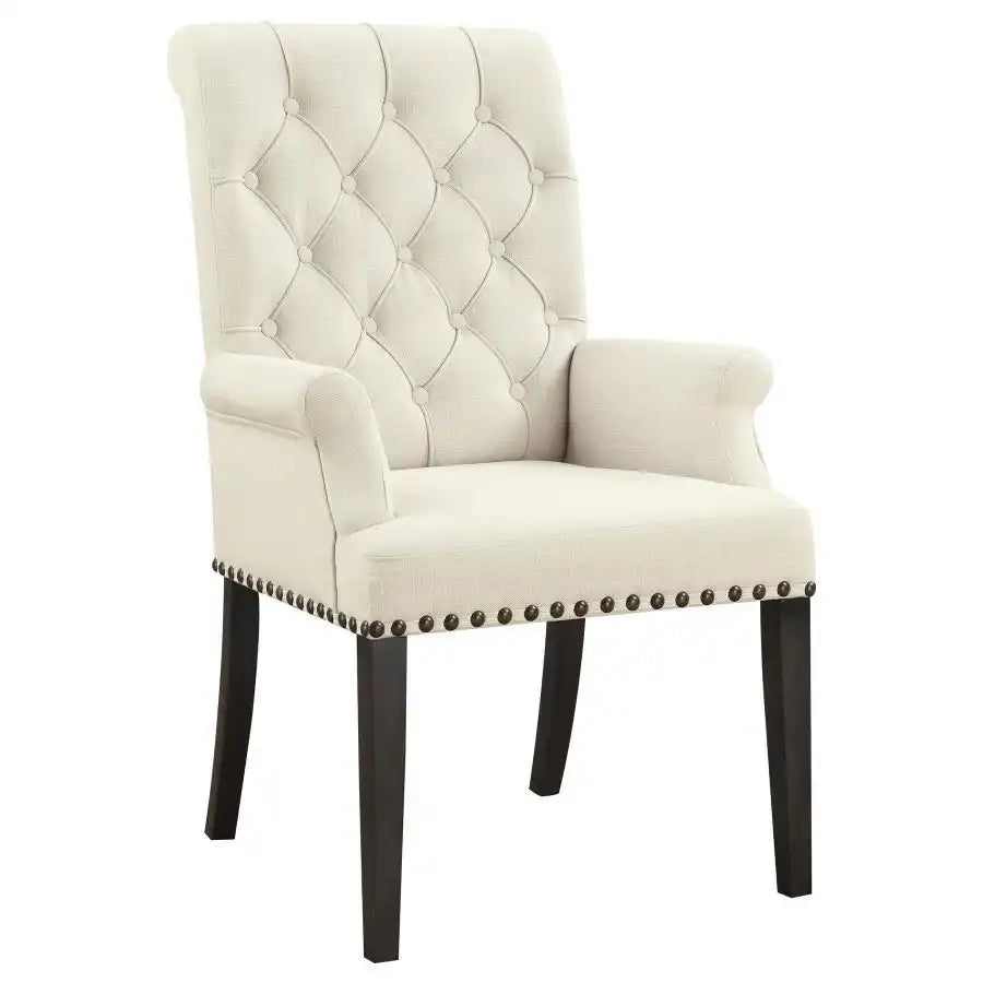 Alana - Upholstered Dining Arm Chair - Best Buy Furniture