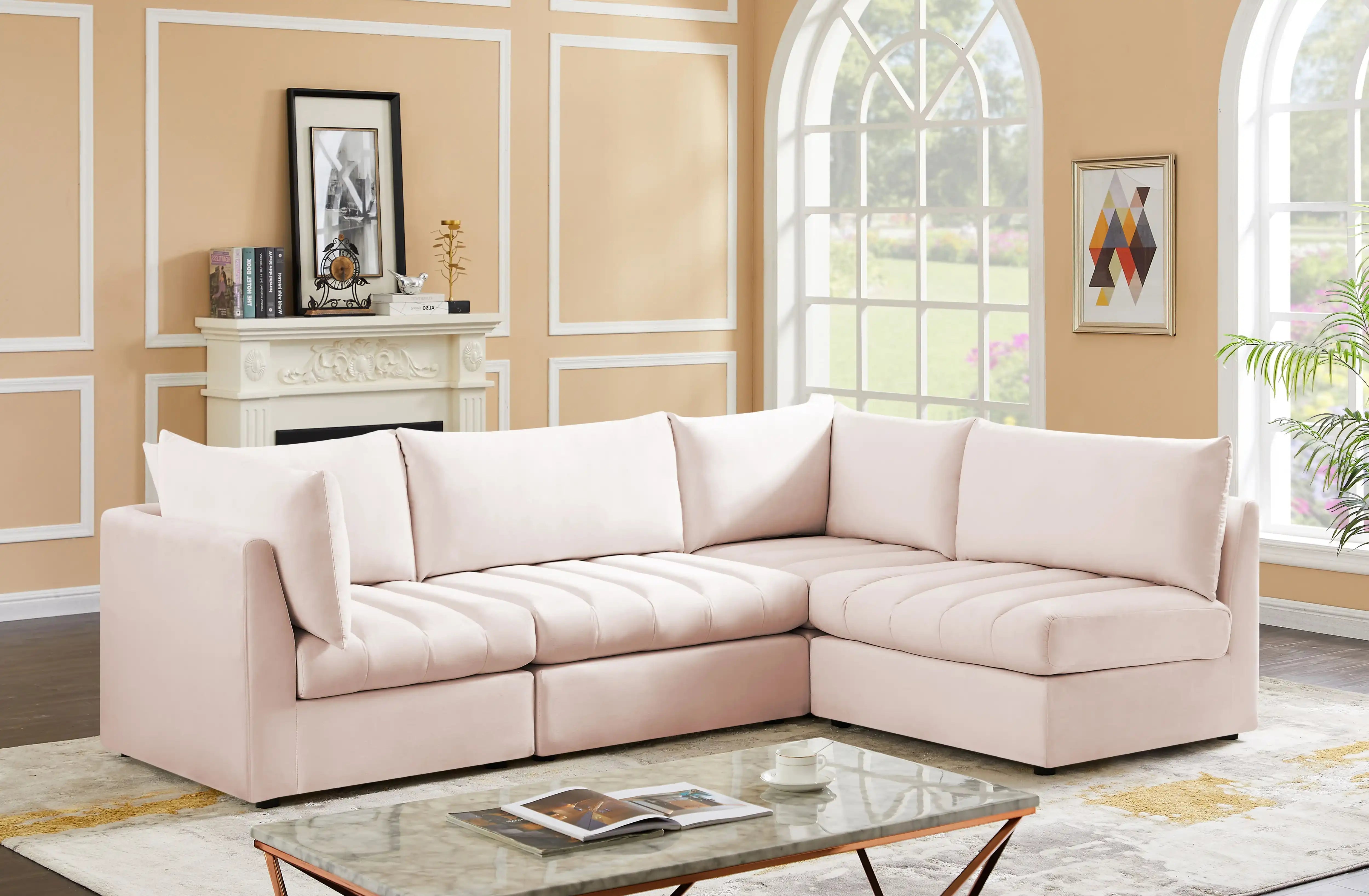 Jacob - 4 Pc. Modular Sectional - Best Buy Furniture