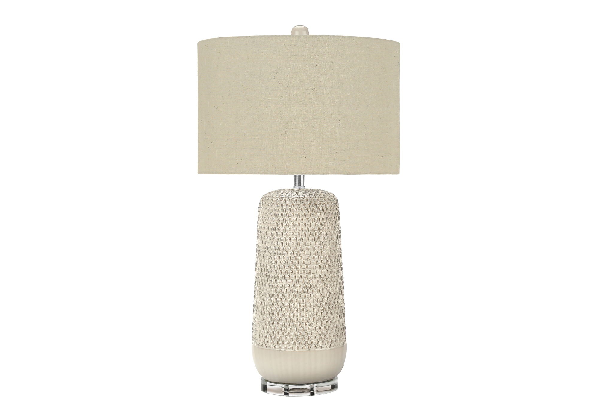 Contemporary Lighting, Table Lamp, Ceramic, Resin - Cream - Best Buy Furniture