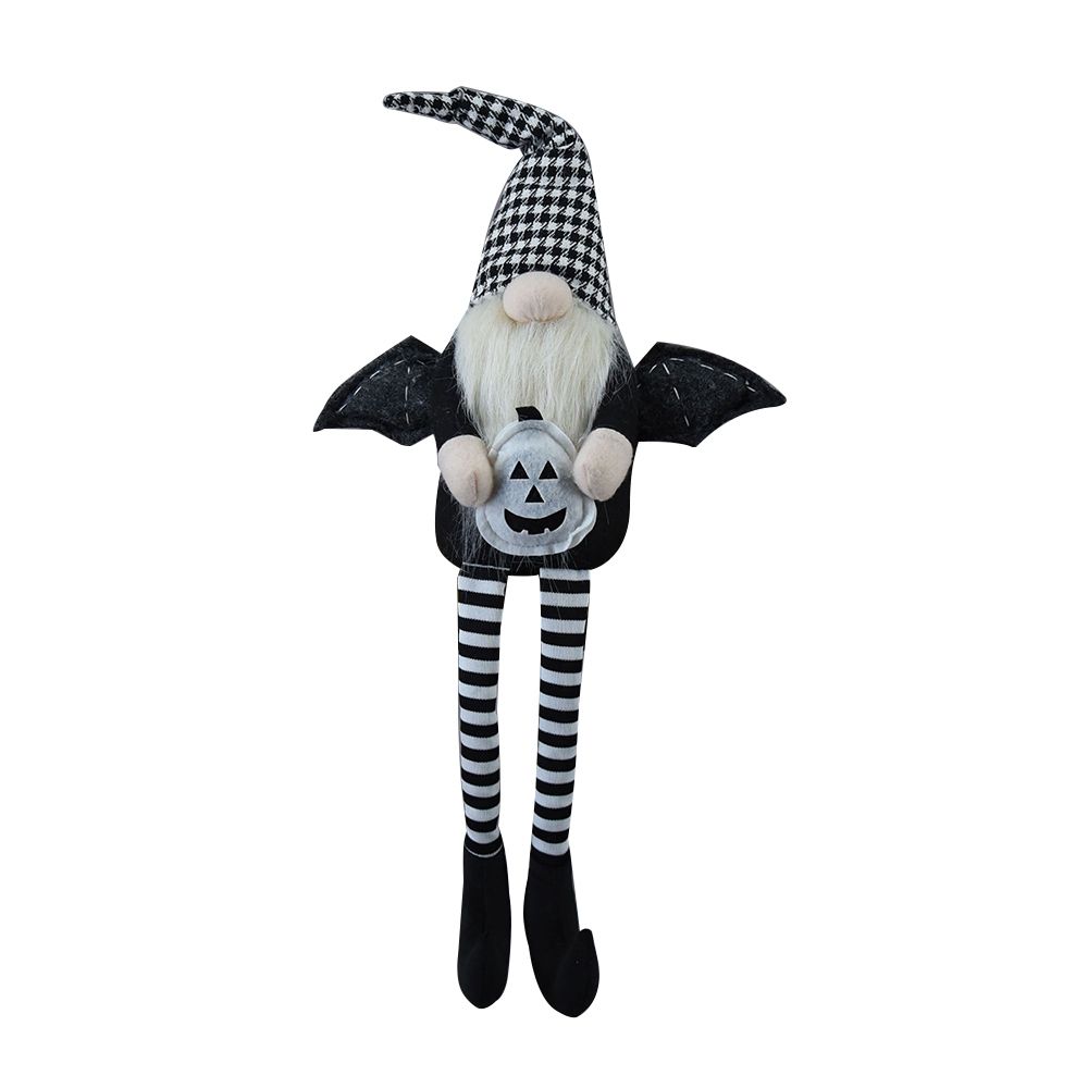 Sitting Gnome With Wings & Plaid Hat, For Halloween Decor - Best Buy Furniture