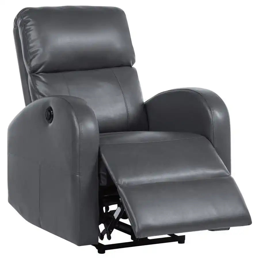 Grant - Upholstered Power Recliner Chair - Best Buy Furniture