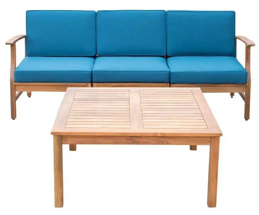 Perla - 3 Seater Sofa And Table Set - Best Buy Furniture