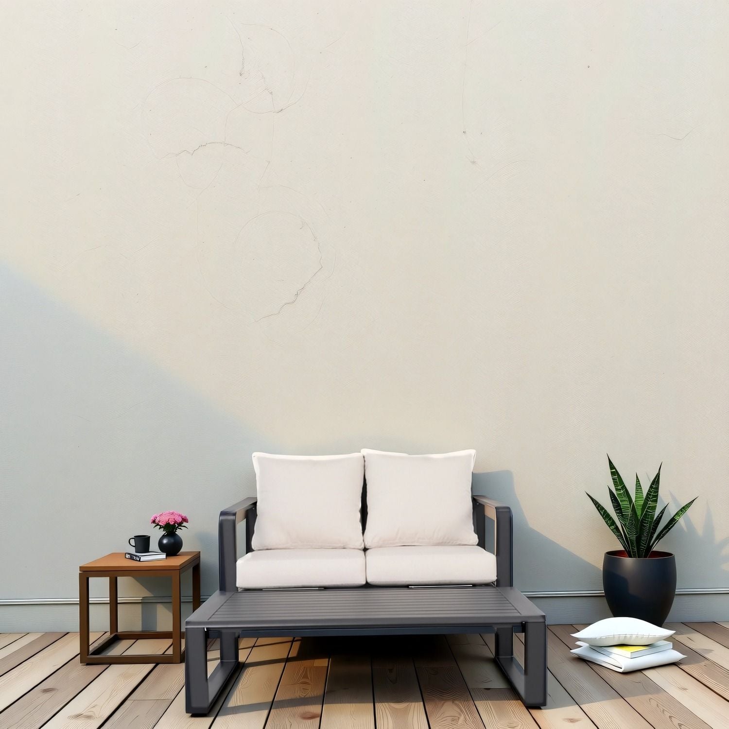 Sofa With Rectangular Coffee Table - Best Buy Furniture