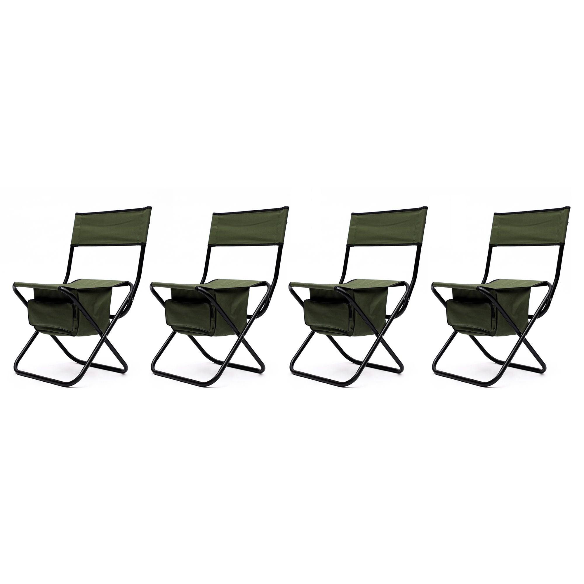 Folding Outdoor Chairs With Storage Bag, Portable Chair For Indoor, Outdoor Camping, Picnics And Fishing - Best Buy Furniture