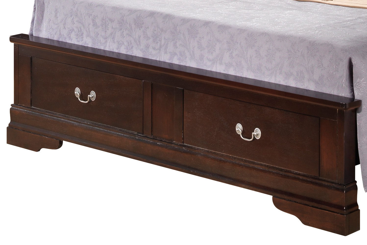 Louis Phillipe - Storage Bed - Best Buy Furniture