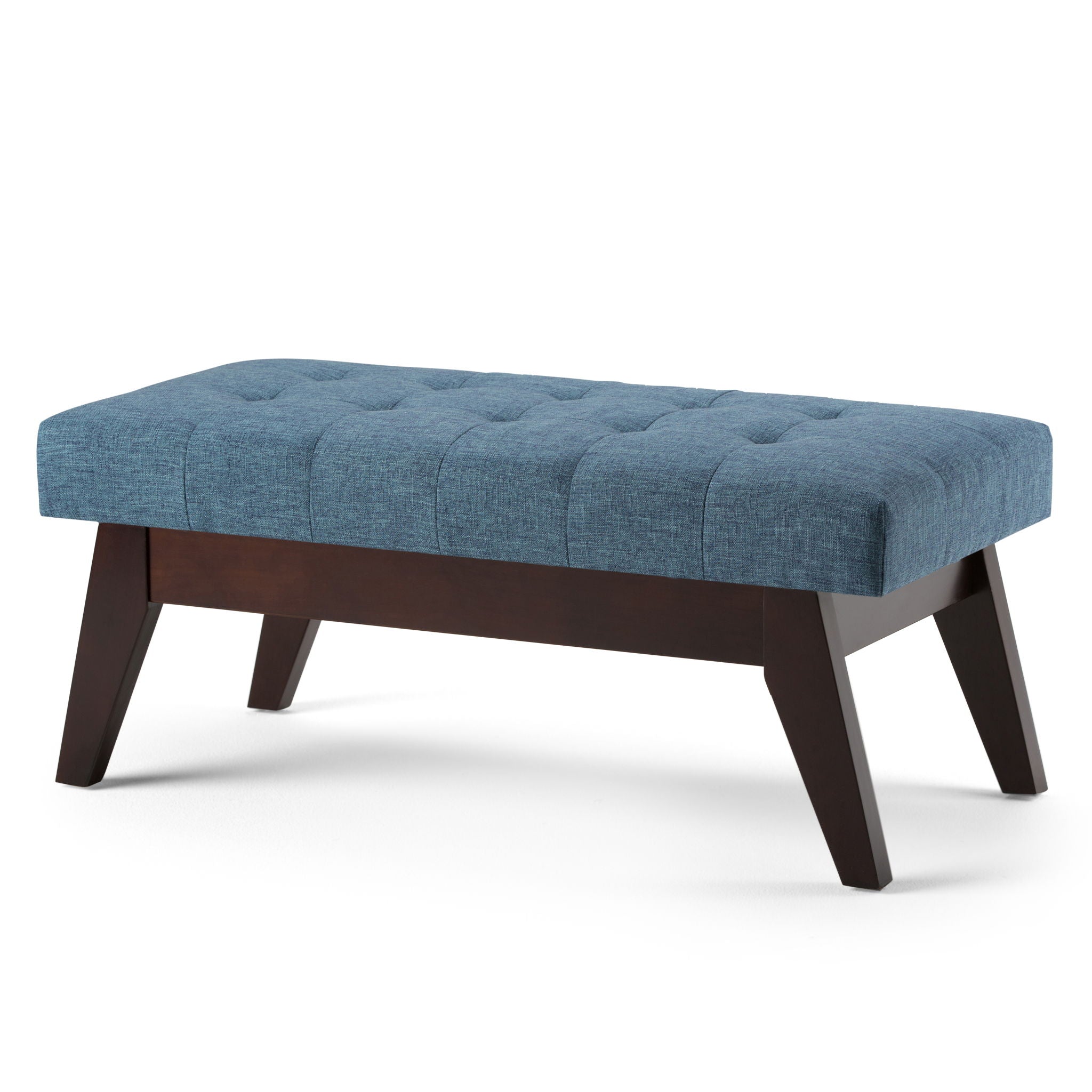 Draper - Upholstered Mid Century Tufted Ottoman Bench - Best Buy Furniture