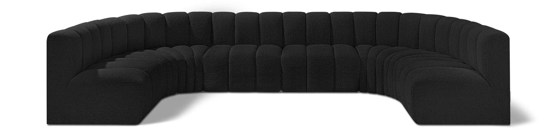 Arc - Boucle Fabric 8 Piece Modular Sofa - Best Buy Furniture