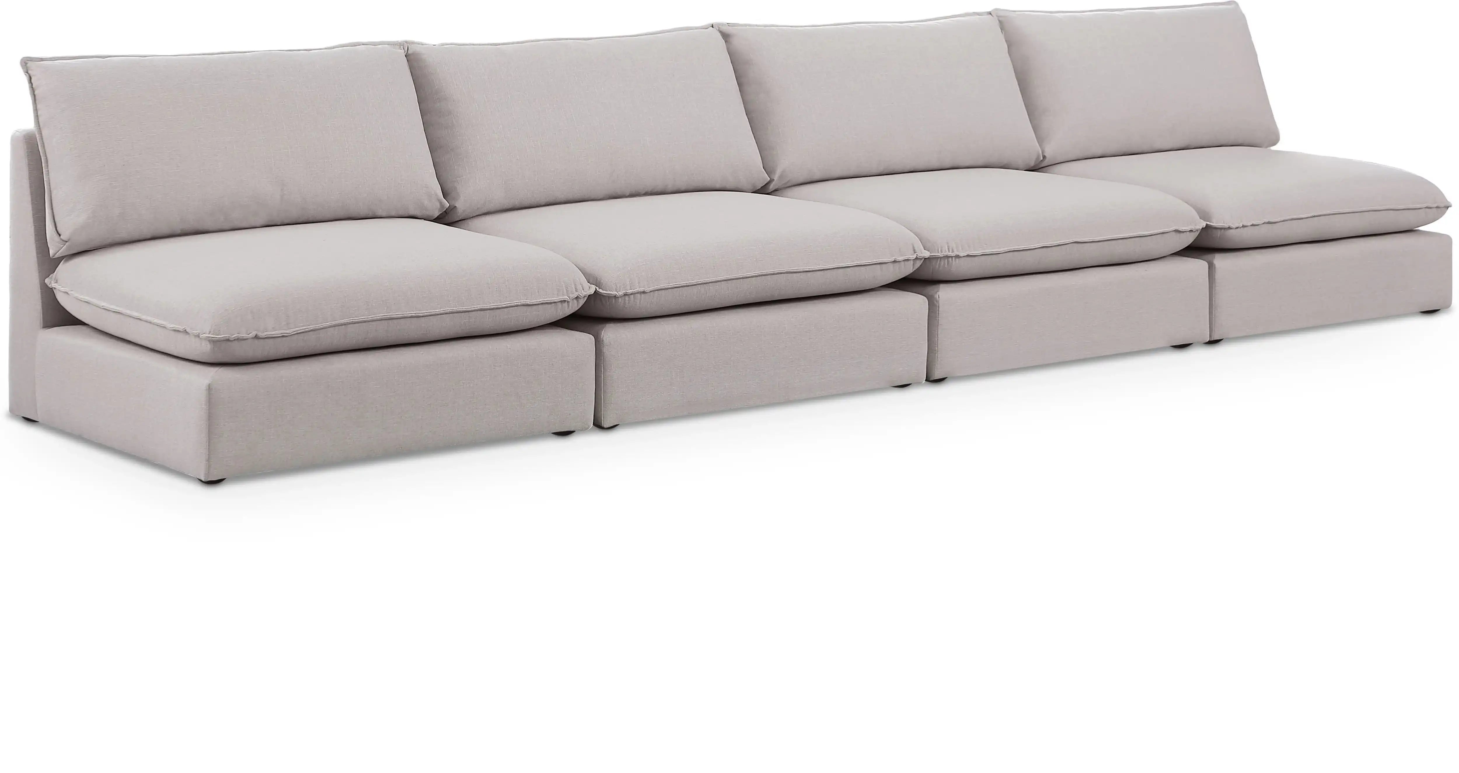 Mackenzie - Modular Sofa Armless - 4 Seats - Best Buy Furniture